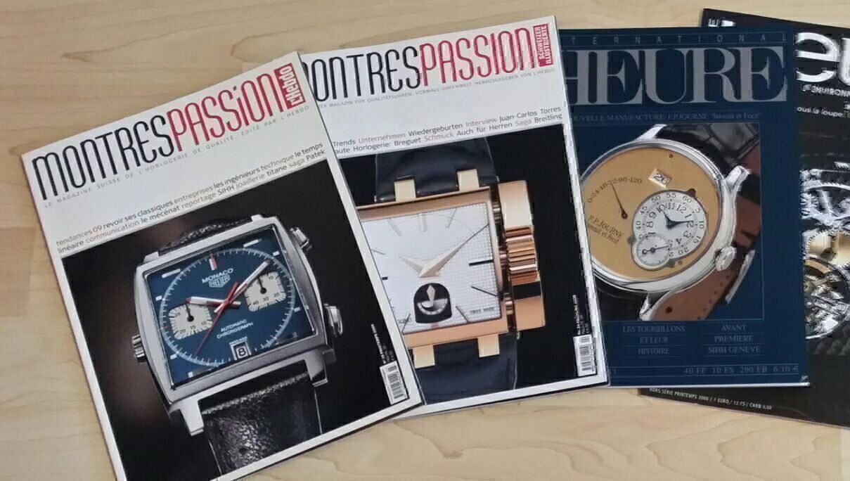 Riviste & Magazine: 5 Stück Uhrenmagazine – Usato da Gossau ZH venduto da SwissJapan 1