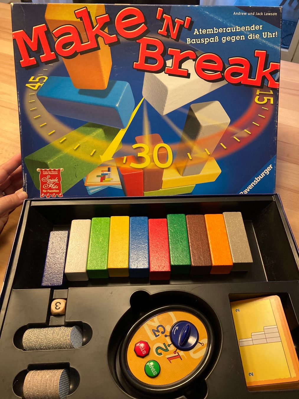 Ravensburger Giochi: Jeu de société Make 'N' Break - Ravensburger – Usato da Stäfa venduto da nale068