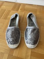 Glitzer Espadrilles Gr. 39