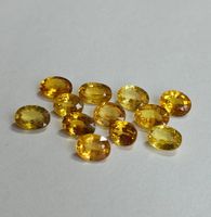* SAPHIRS JAUNES NATURELS de 0.80 à 0.85 ct