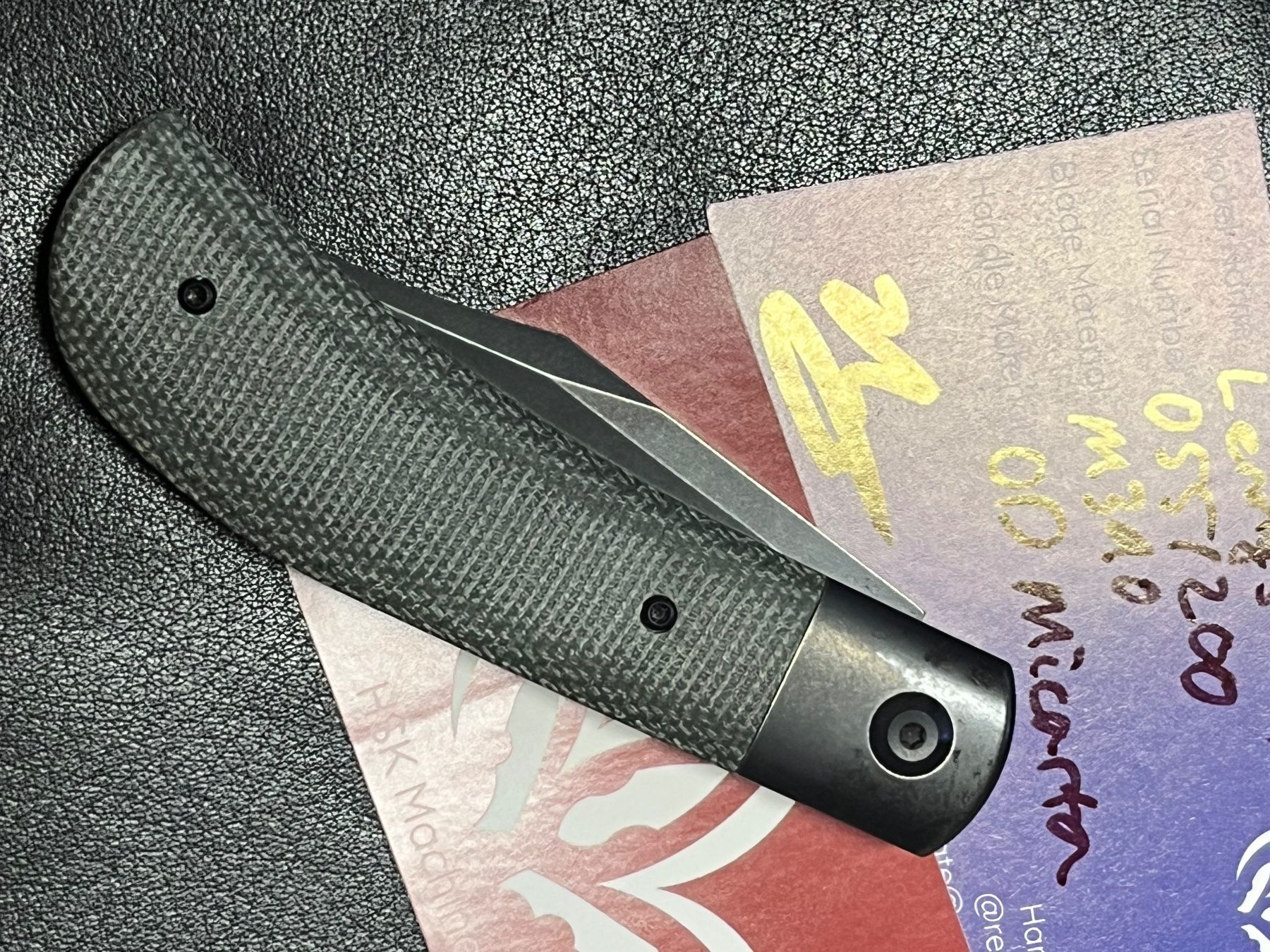 Coltelli tascabile: Lennys Clip Slipjoint 055/200 Messer – Nuovo e nell'imballaggio originale da St. Niklaus VS venduto da wildholzmann 1