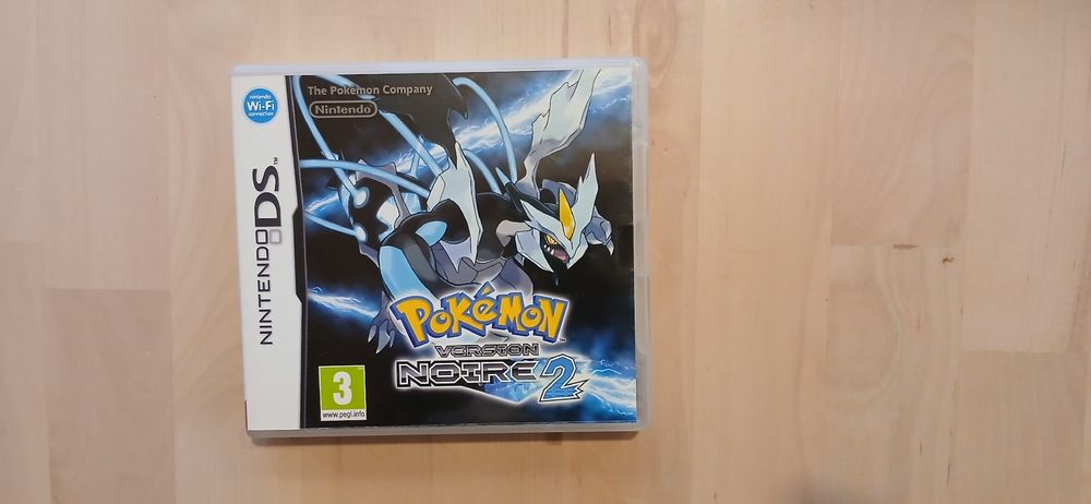 Pokémon Version Noire Sur Nintendo DS – Complet, Très Bon état, PEGI 3