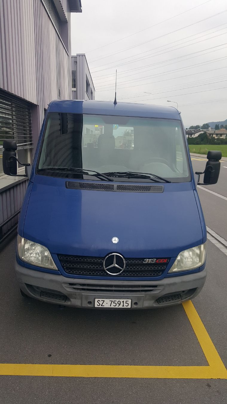 Mercedes-Benz Nutzfahrzeuge: Mercedes Sprinter mit frischem MFK! – Gebraucht aus Lachen SZ von Mark_SZ