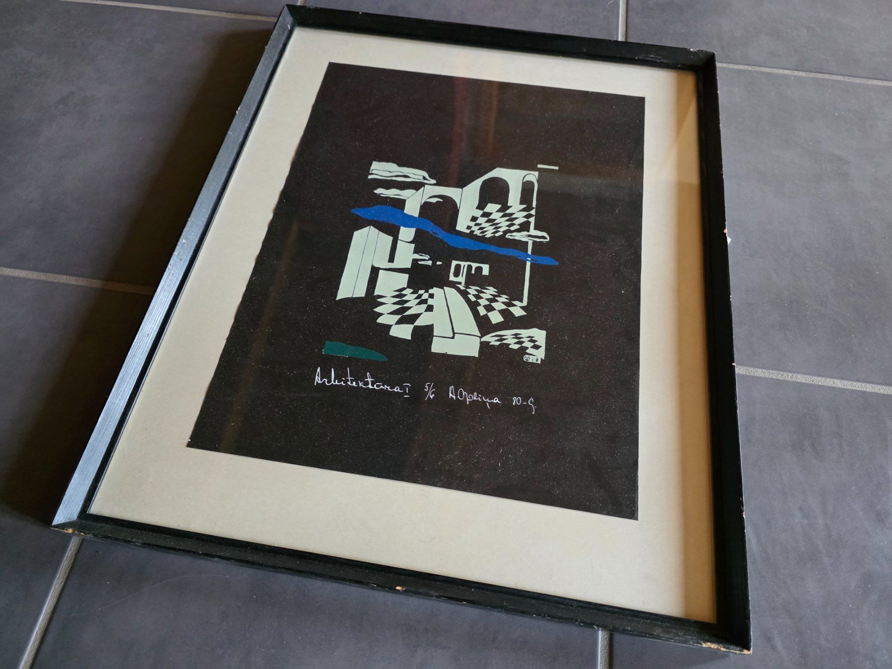 Arts picturaux & lithographies: Architektur Bild Lithografie – D'occasion à Walterswil BE par Lonitti 5
