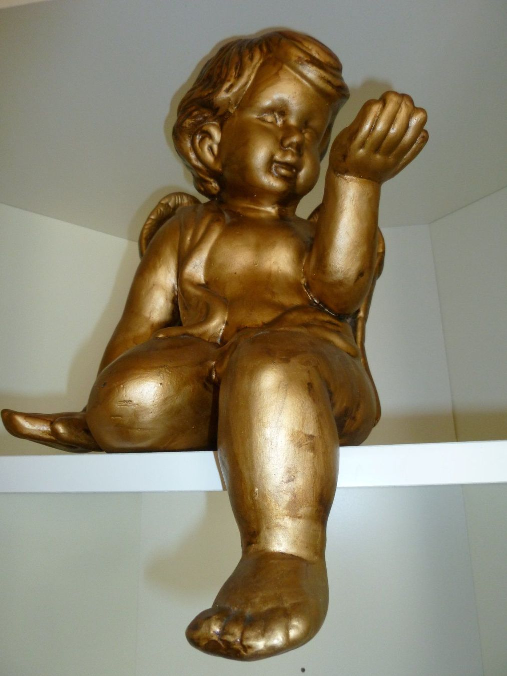 Statuette: schöner Engel, Kantenhocker – Usato da Romanshorn venduto da Ylea0 1