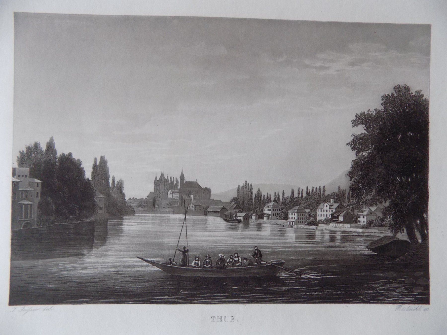 Gravures: Thun von Rüdisühli – D'occasion à Risch par Antikfee 1