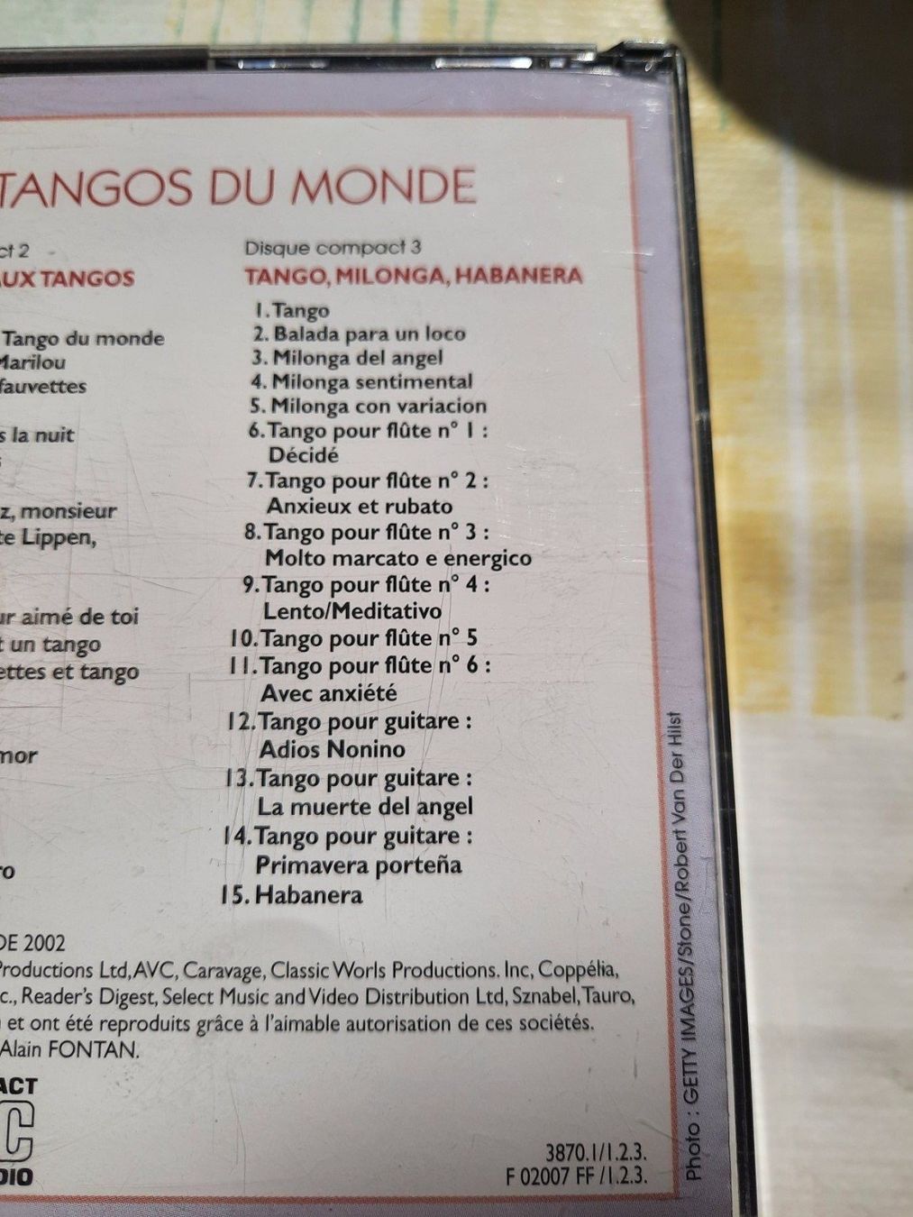 CD: Cd Les plus beaux Tangos du monde – Usato da Pully venduto da bro_n52j 4