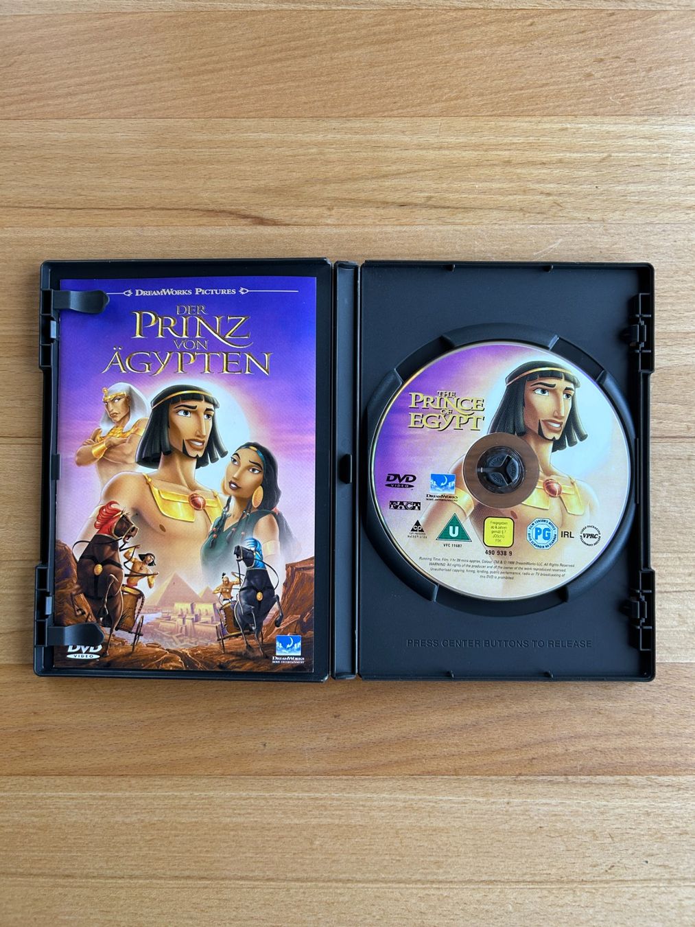 Tutti i DVDs: Der Prinz von Ägypten – Usato da Grosswangen venduto da che_gr 1