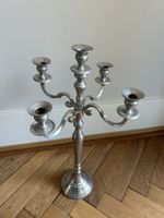 Vintage Kerzenständer gross 63cm versilbert