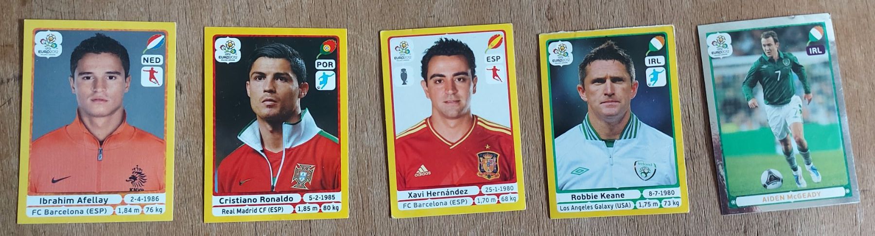 Panini Carte collezionabili: Uefa Euro 2012, 5 Panini Sticker – Nuovo (secondo la descrizione) da Ittigen venduto da giallosole