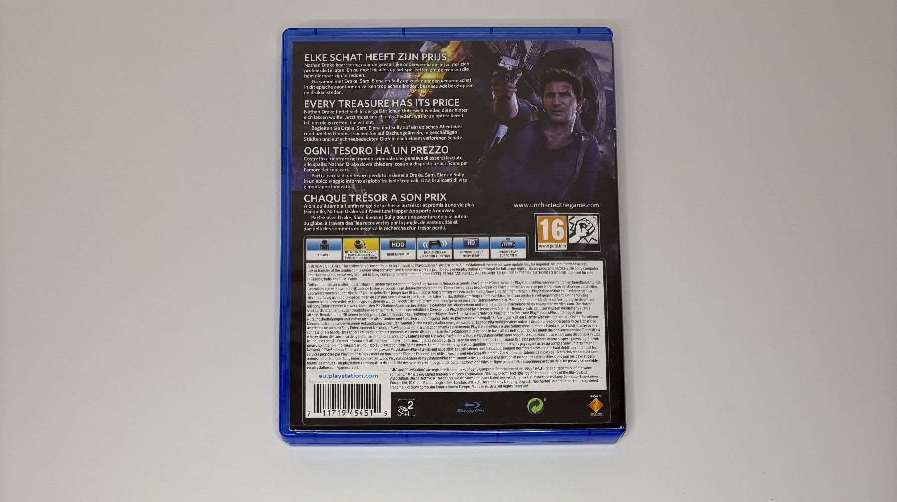 Giochi: PS4 - Uncharted 4: A Thief's End – Usato da Allschwil venduto da Bullach 2