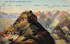 Hoher Kasten, Sämtisersee und Rheintal