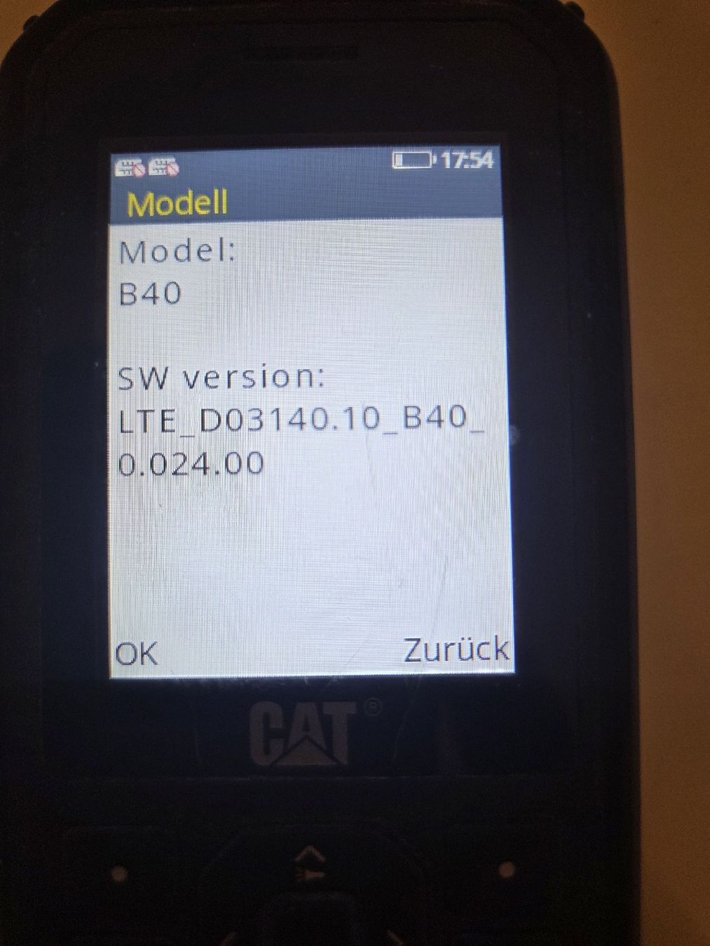 Caterpillar Telefoni cellulari / Smartphones: CAT B40 Robustes Handy Schweizer Modell - – Usato da Flawil venduto da Hamdia12