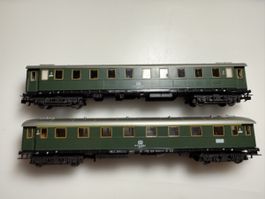 Märklin 2x Personenwagen DB in Spur H0