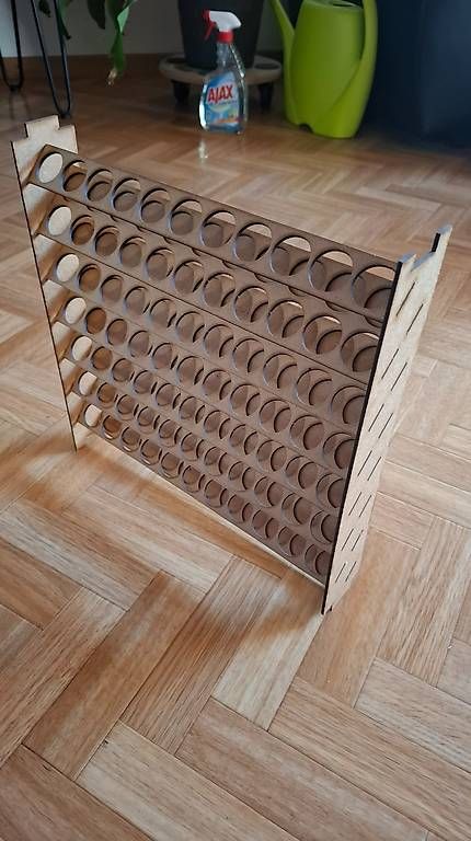 Sonstige Dekorationen & Accessoires: Grand rack / support de rangement MDF  (77 emplacements) – Gebraucht aus Noréaz von san_f77y