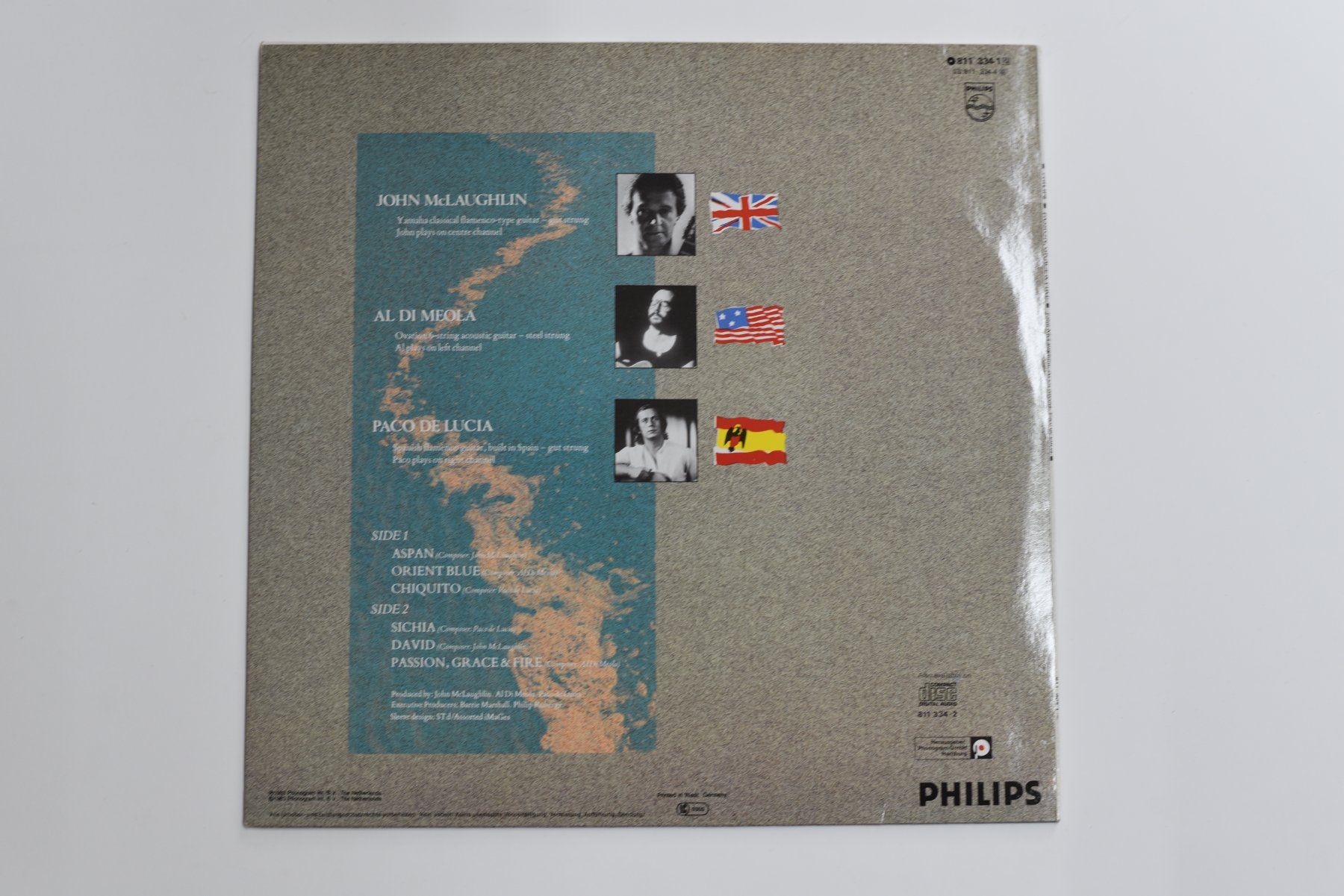 Schallplatten: Schallplatte John McLaughlin - Passion, Grace and Fire – Gebraucht aus Glis von AtelierManus 1