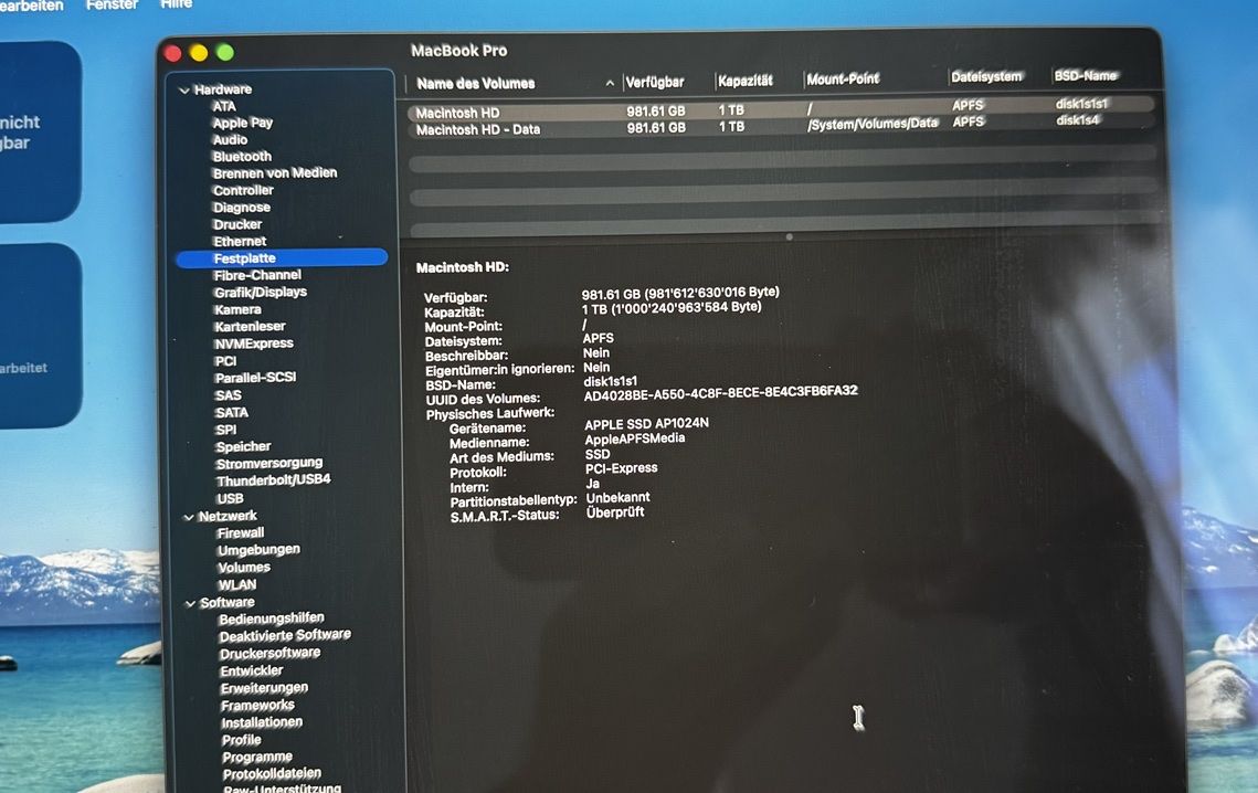 Apple Notebooks: 2019 MacBook Pro 16 – Gebraucht aus Schwyz von wil_y9f7 2
