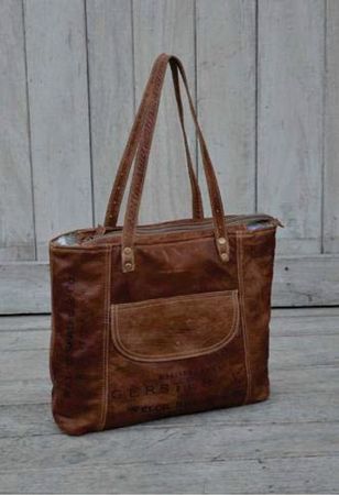 Tasche Handtasche Vintage Ledertasche Nr. 3