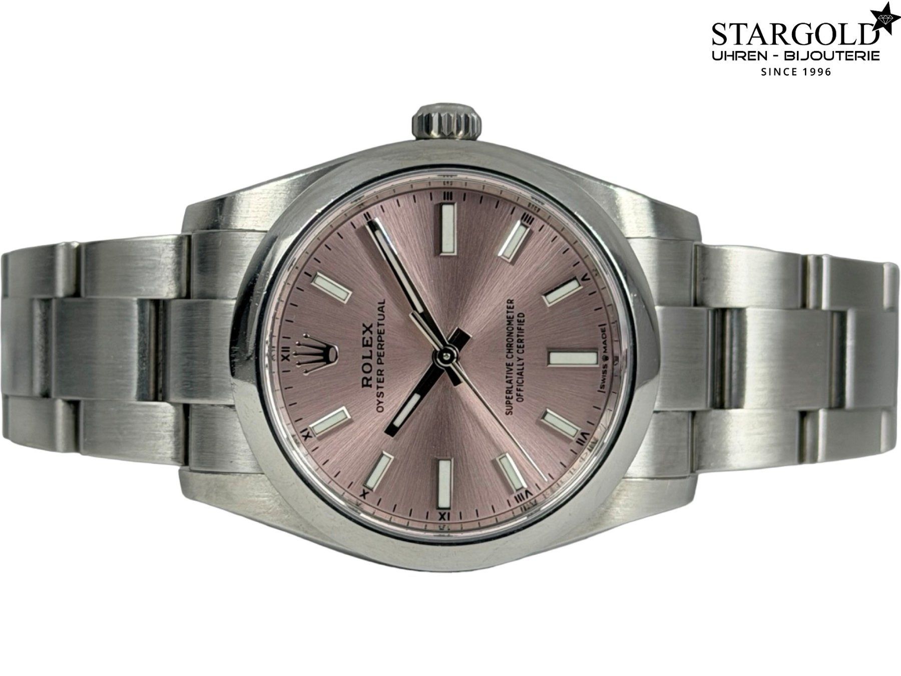 Rolex Montres: Rolex Oyster Perpetual 34 - 124200 – D'occasion à Zürich par Stargold-Uhren 4