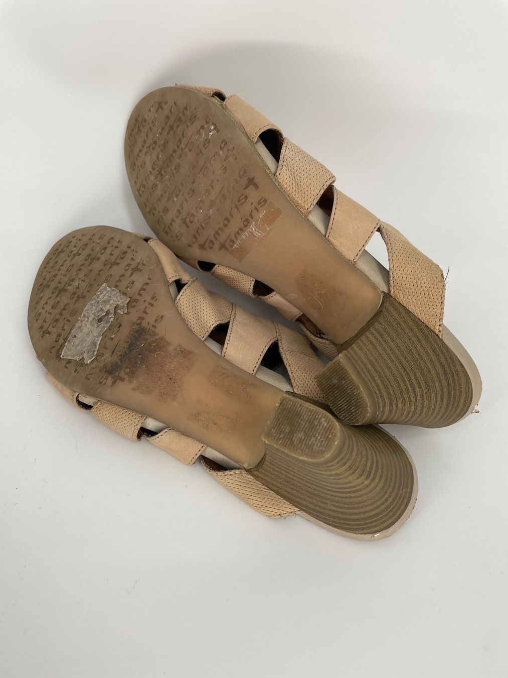 Tamaris Scarpe da donna: Tamaris Sandaletten Leder Gr. 40 – Difettoso da Auenstein venduto da moin. 3
