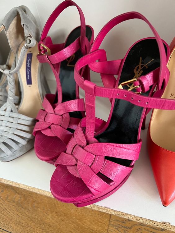 Pink YSL heels Kaufen auf Ricardo