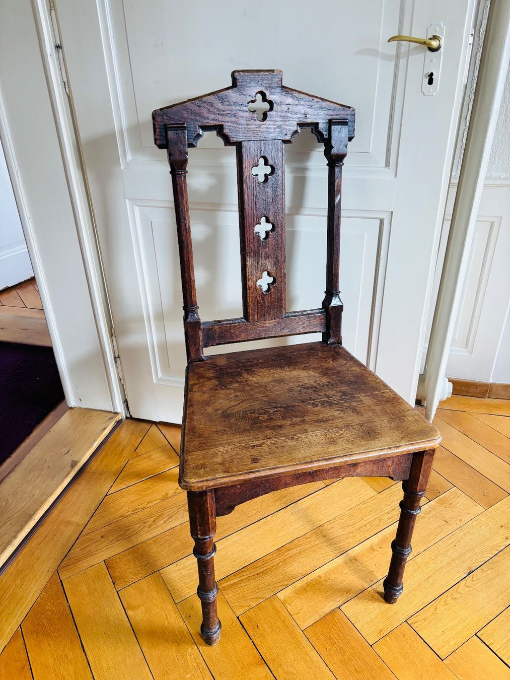 Chaises: Holzstuhl/chaise en bois – D'occasion à Payerne par steffifille 4