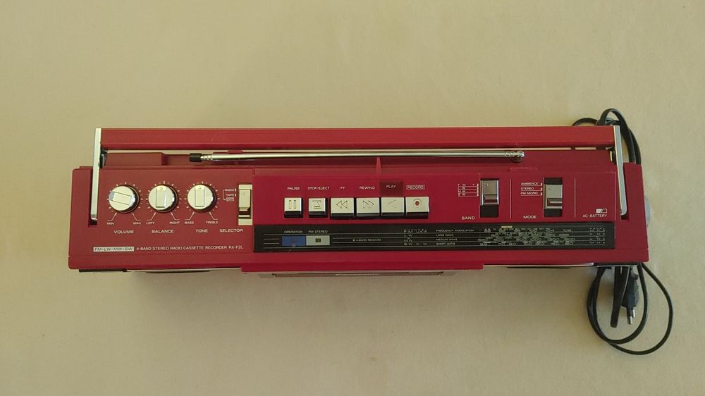 Vintage Panasonic RX-F2 Ghettoblaster/Boombox (Gebraucht) in Thalwil ...