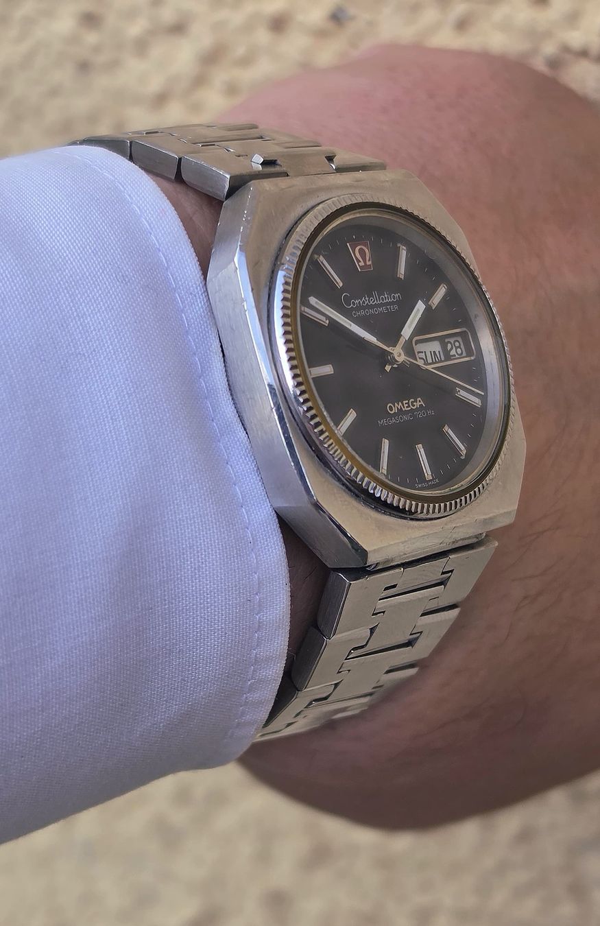 Omega Orologi: OMEGA CONSTELLATION  MEGASONIC CHRONOMETER  720Hz ELECTRONIC – Difettoso da Neftenbach venduto da Taschen-Uhren 7
