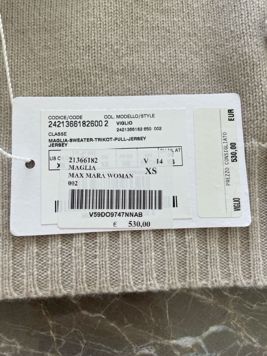 Max Mara Maglioni & Felpe: Max Mara Damen Pullover Viglio, XS, Neu mit Tag – Nuovo e nell'imballaggio originale da Chur venduto da kri_b5xv 4