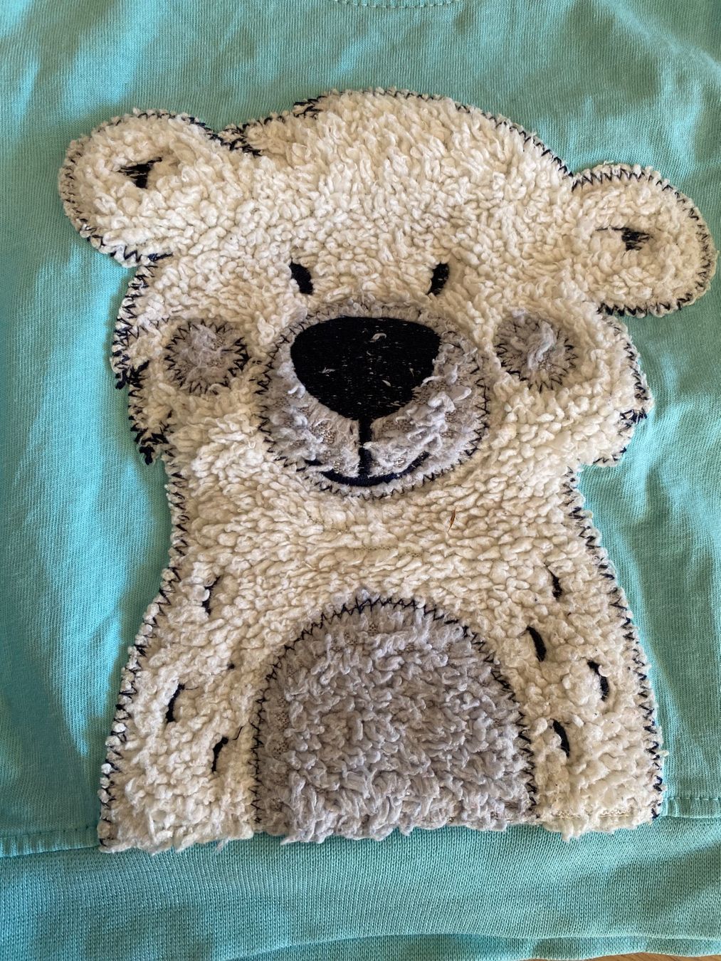 Maglioni & Felpe: Langarmshirt Winterbär/ Eisbär 68 – Usato da Einsiedeln venduto da PaedeK84 1