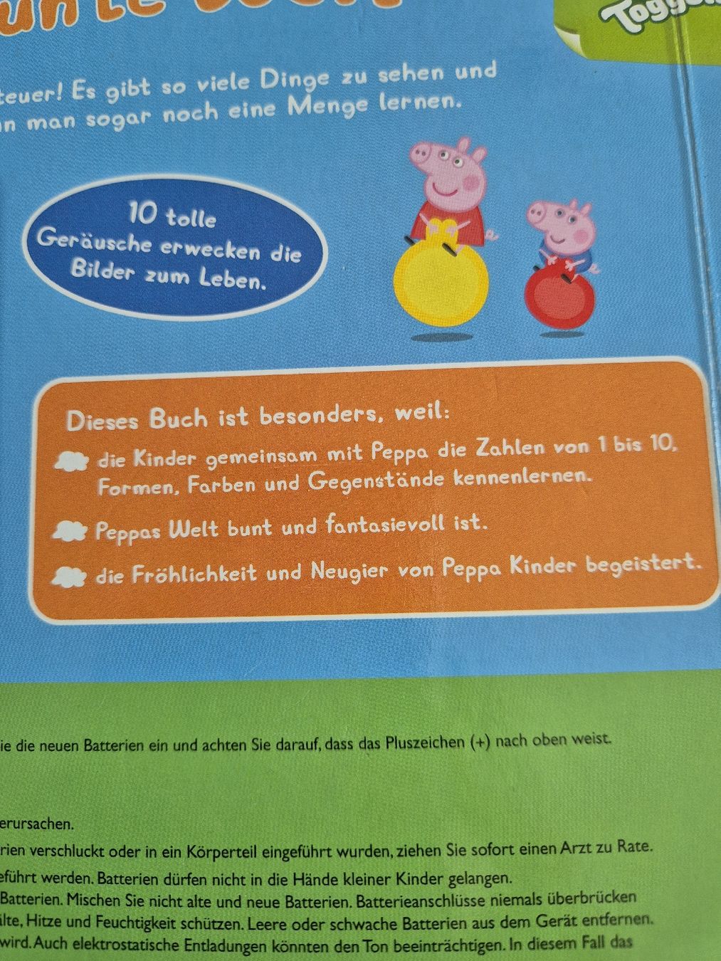 Bücher: Peppa Pig Soundbuch "Peppas bunte Welt" – Gebraucht aus Wil SG von  3