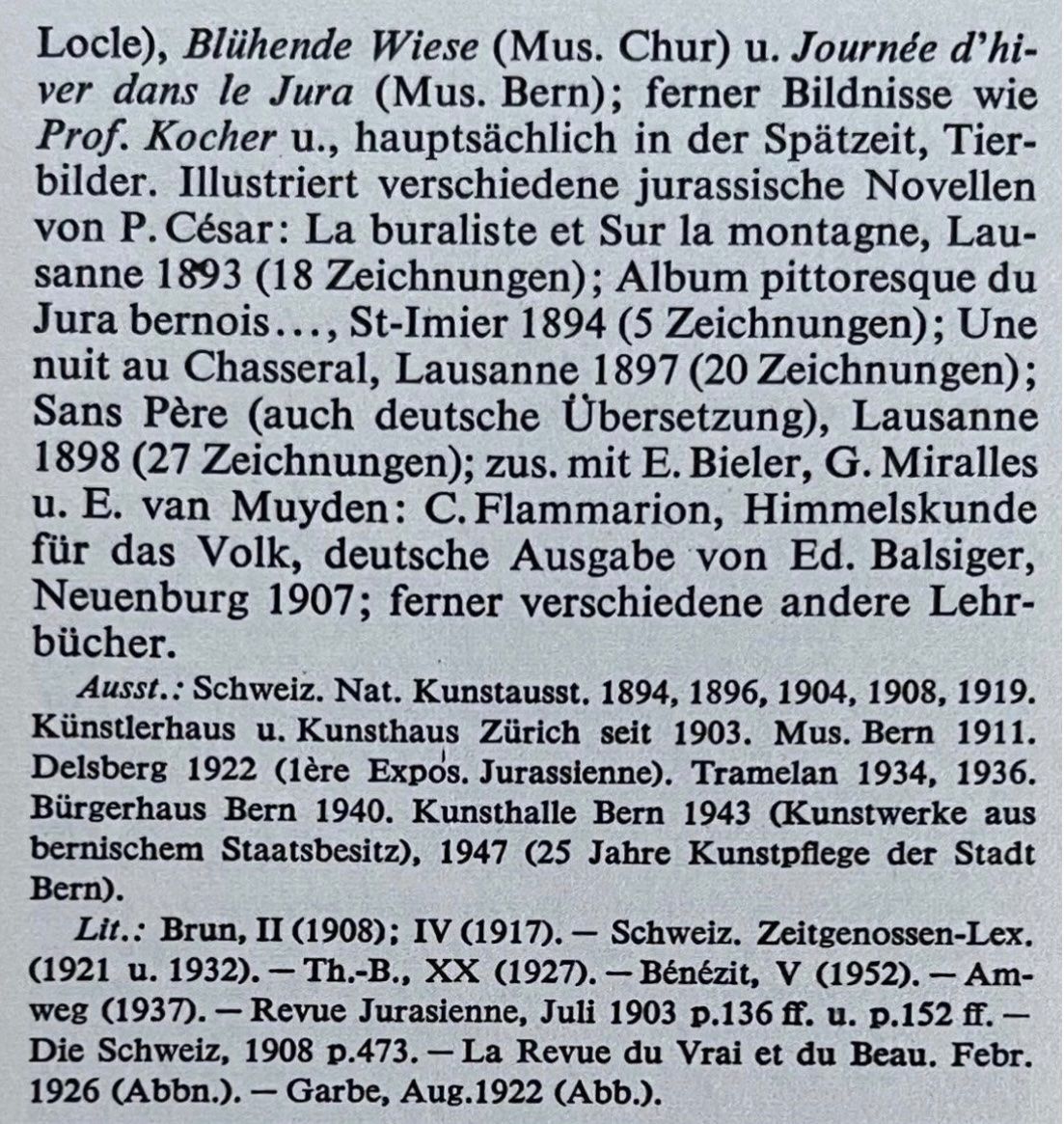 Gemälde: Kiener Robert (1866-1945) – Gebraucht aus Grosshöchstetten von Perle1951 5