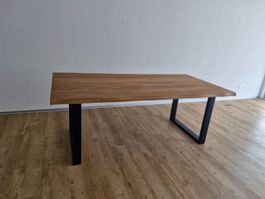 Esstisch Massivholz / Industrial Style