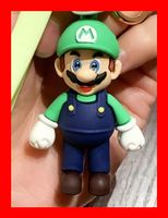 Luigi Schlüsselanhänger Gummi TPU Grün Figur Nintendo Switch