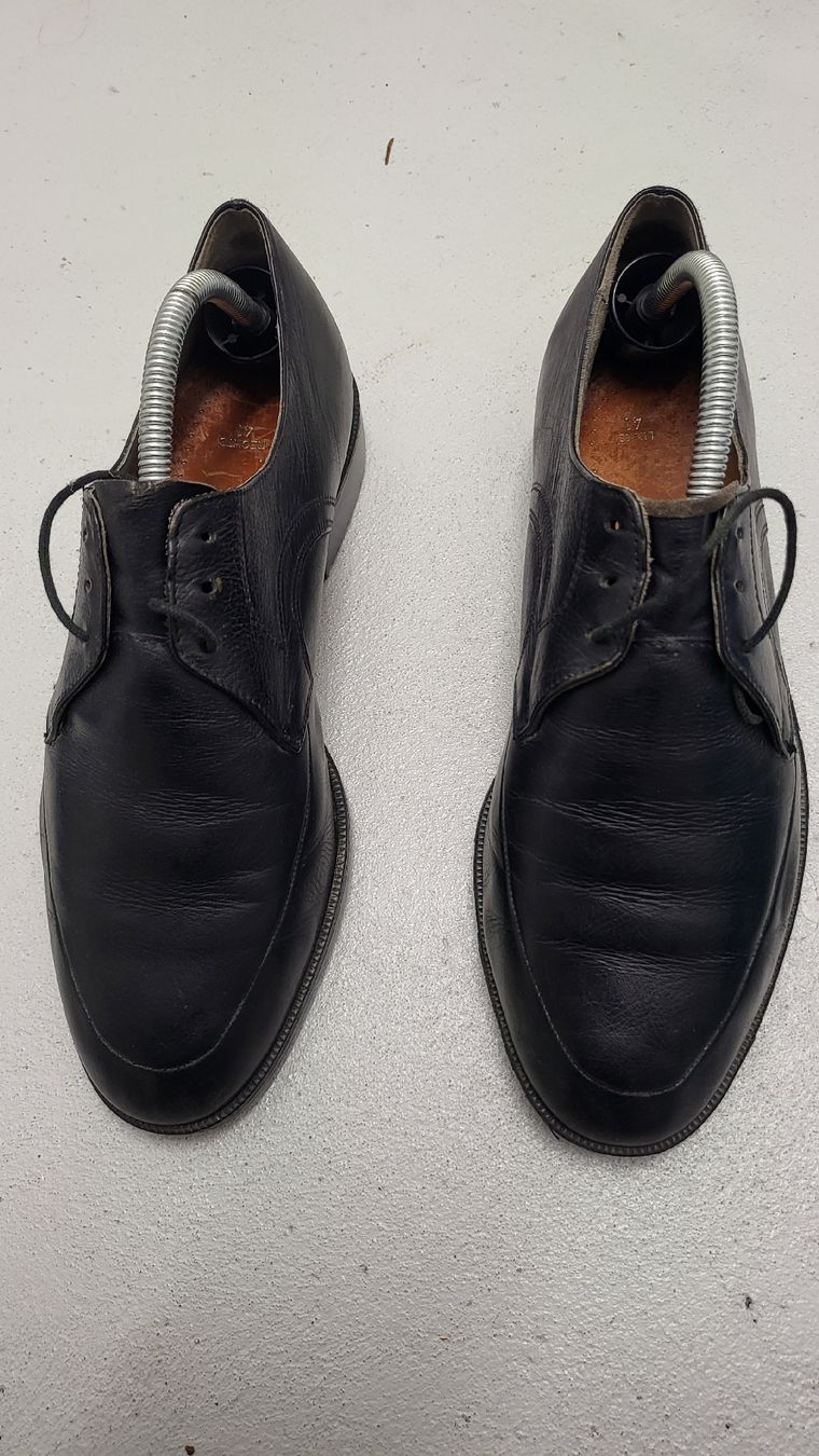 Scarpe da uomo: eleganter schw. Lederhalbschuh 7.5 – Usato da Horgen venduto da 2CH70