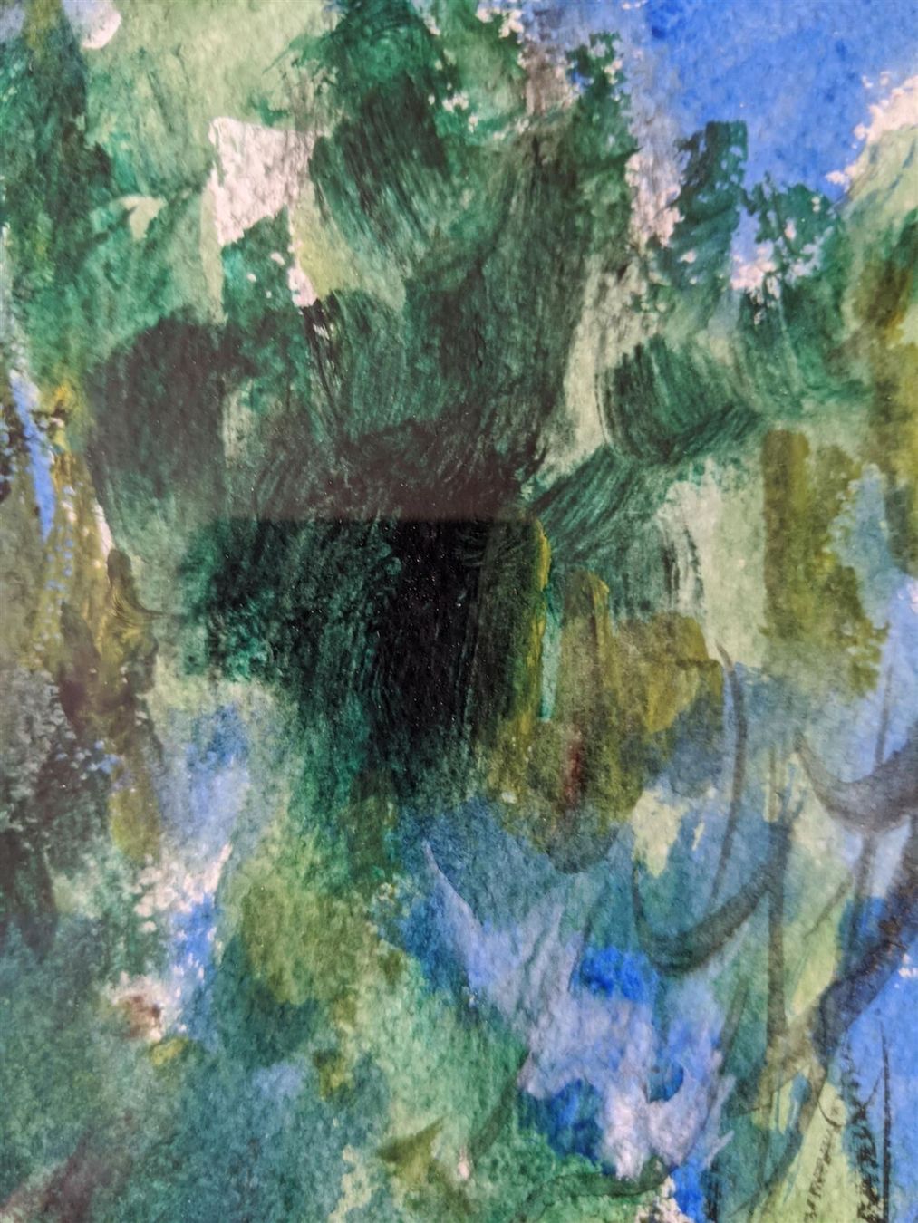 Tableaux: CHARLES BÉCHIR : Pommier abstrait – D'occasion à Petit-Lancy par kine 5