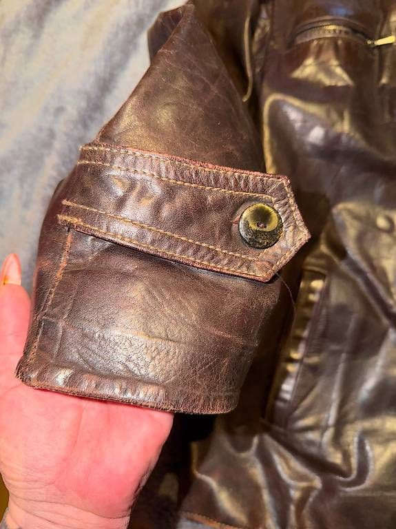 Vestes: Original Vintage Lederjacke 1950er – D'occasion à Rumlikon par Diddel77 3