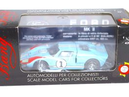 SEHR RAR FORD MK II LE MANS  SEA BLUE 66 VON BANGOVP 1:43