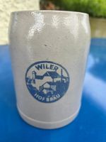 Bier Brauerei Hof Wil, Steingutkrug, Bierkrug, 5dl, 1931