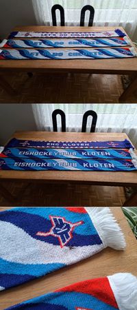 3 Stück EHC Kloten Schals/Halstuch