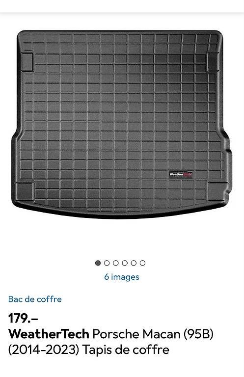 Tappeti & Tappetini: Tapis Porsche Macan Neuf – Usato da La Tour-de-Peilz venduto da yva_7p8b 1