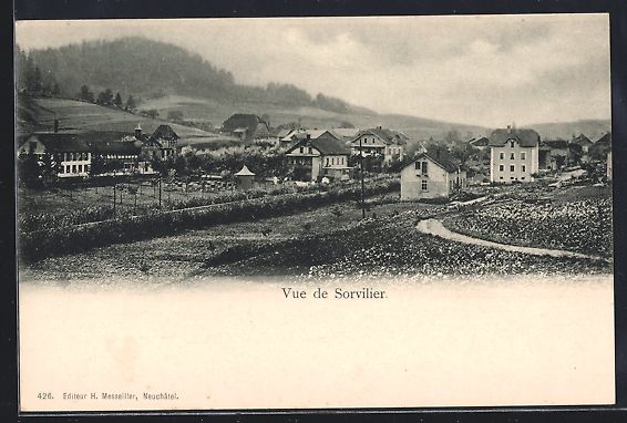 Cartoline postali: AK Sorvilier, Vue Générale – Usato da Berlin venduto da bartko-reher