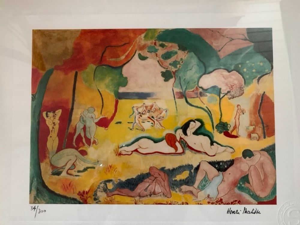 Henri MATISSE : Jeune mariée au voile - Lithographie signée