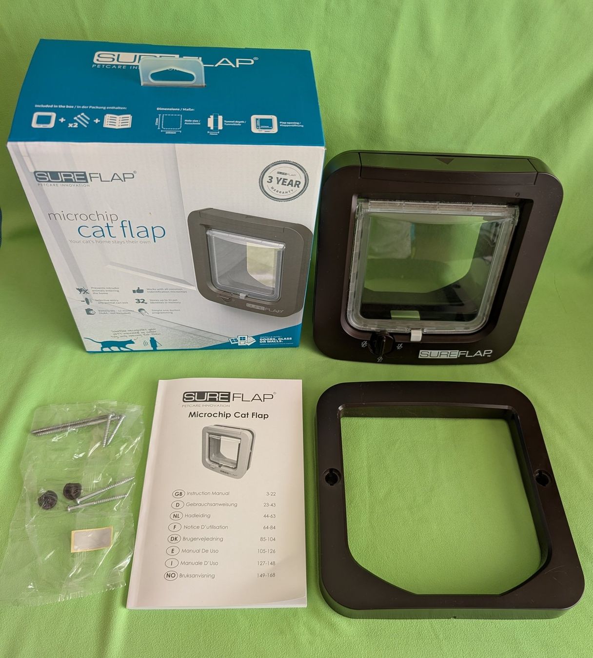 Katzenklappen: Sureflap Katzenklappe braun – Gebraucht aus Zollikofen von dublerone