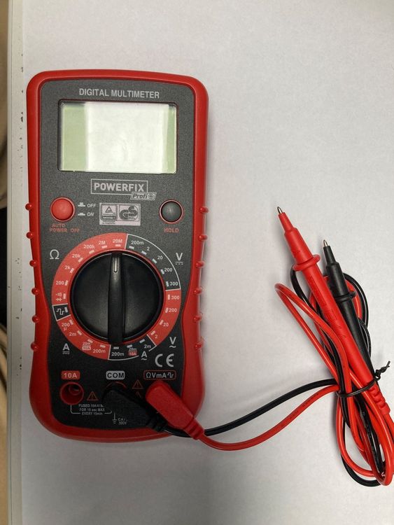 Multimeter Messgerät Powerfix (Gebraucht) in Lüsslingen für CHF 5 – mit ...