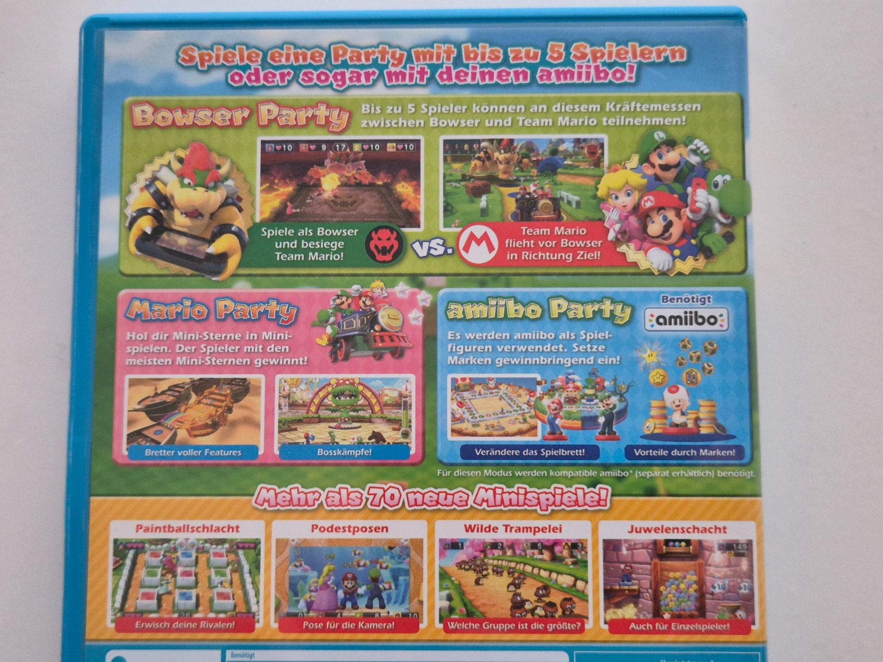 Giochi: Mario Party 10 (WiiU) – Nuovo (secondo la descrizione) da Zürich venduto da pau_y8mv 2