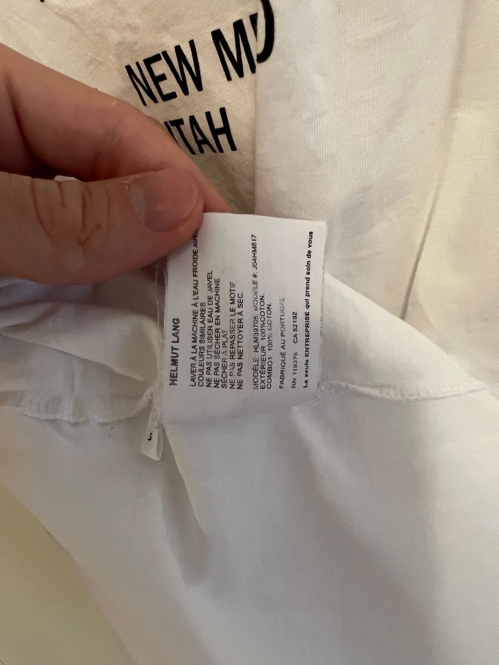 Helmut Lang T-shirts: HELMUT LANG T-Shirt – Neuf (Voir description) à St.Gallen par ArchivTheShop 5