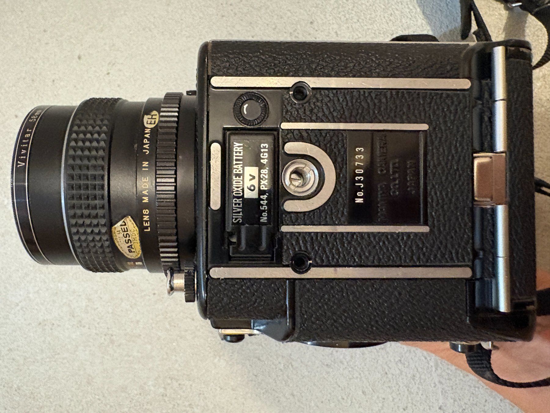 Mamiya Appareil photo: Mamiya M645 mit Objektiv – Défectueux à Elgg par Jo_Naj 6