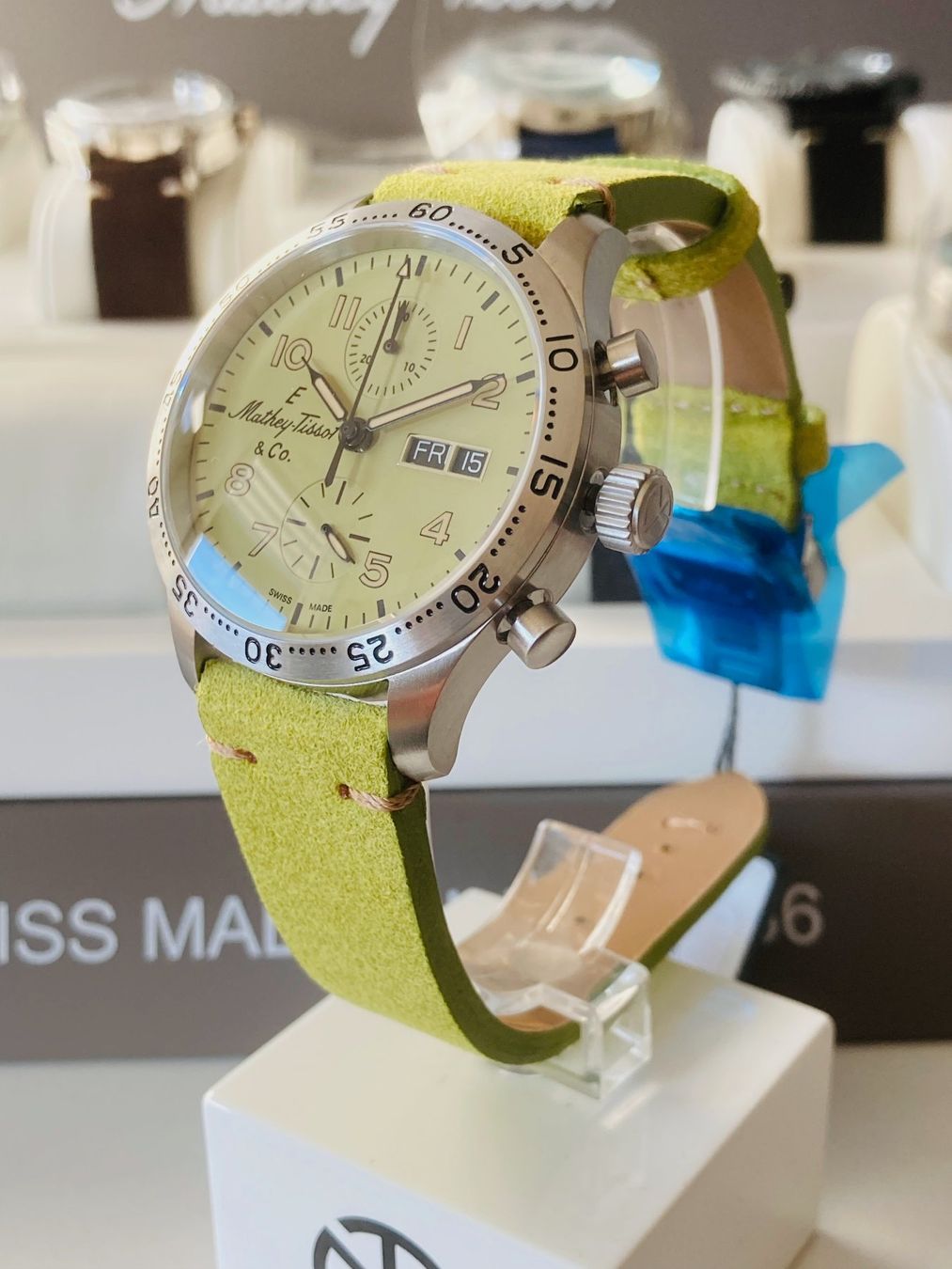 Uhren: Mathey Tissot TYPE 21 CHRONO AUTOMATIC. L.E. New %Soldes% – Neu und originalverpackt aus Genève von GLwatchsa 5