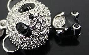 Ciondoli: Panda Anhänger inkl. Kette Bär Halskette Geschenkidee chain – Nuovo e nell'imballaggio originale da Dättlikon venduto da easythings 5